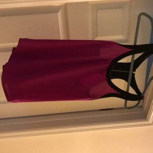 Pink express dress t top